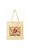 Strait Fire Tote Bag